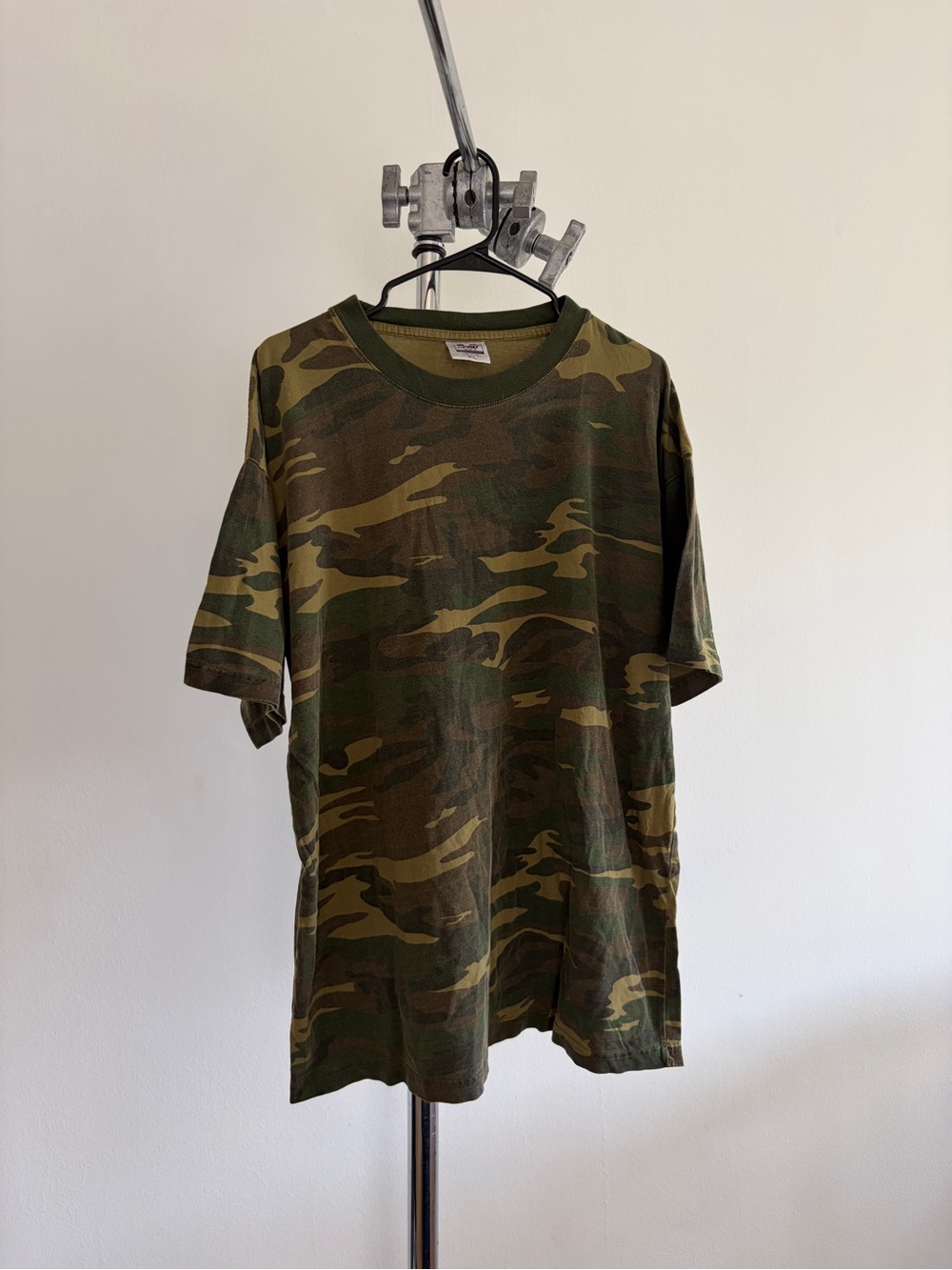 Men's Short Sleeve Camo Tee - Olive Camo